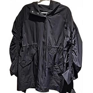 Fabletics trench rain jacket size M